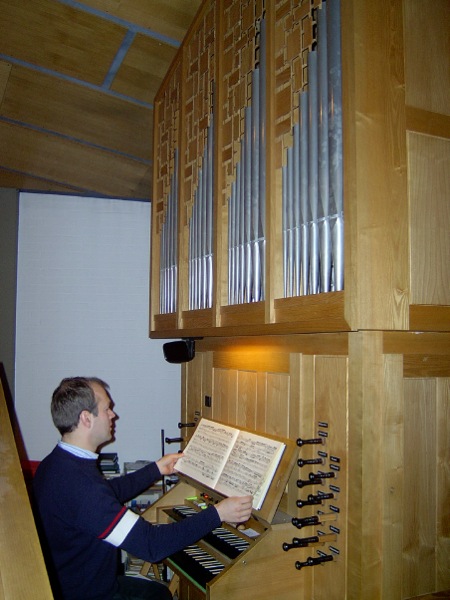 Organist Eckart Begemann